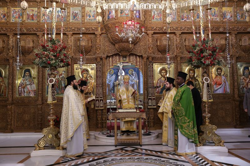 Πρωτοχρονιά στην Ιερά Μητρόπολη Δράμας